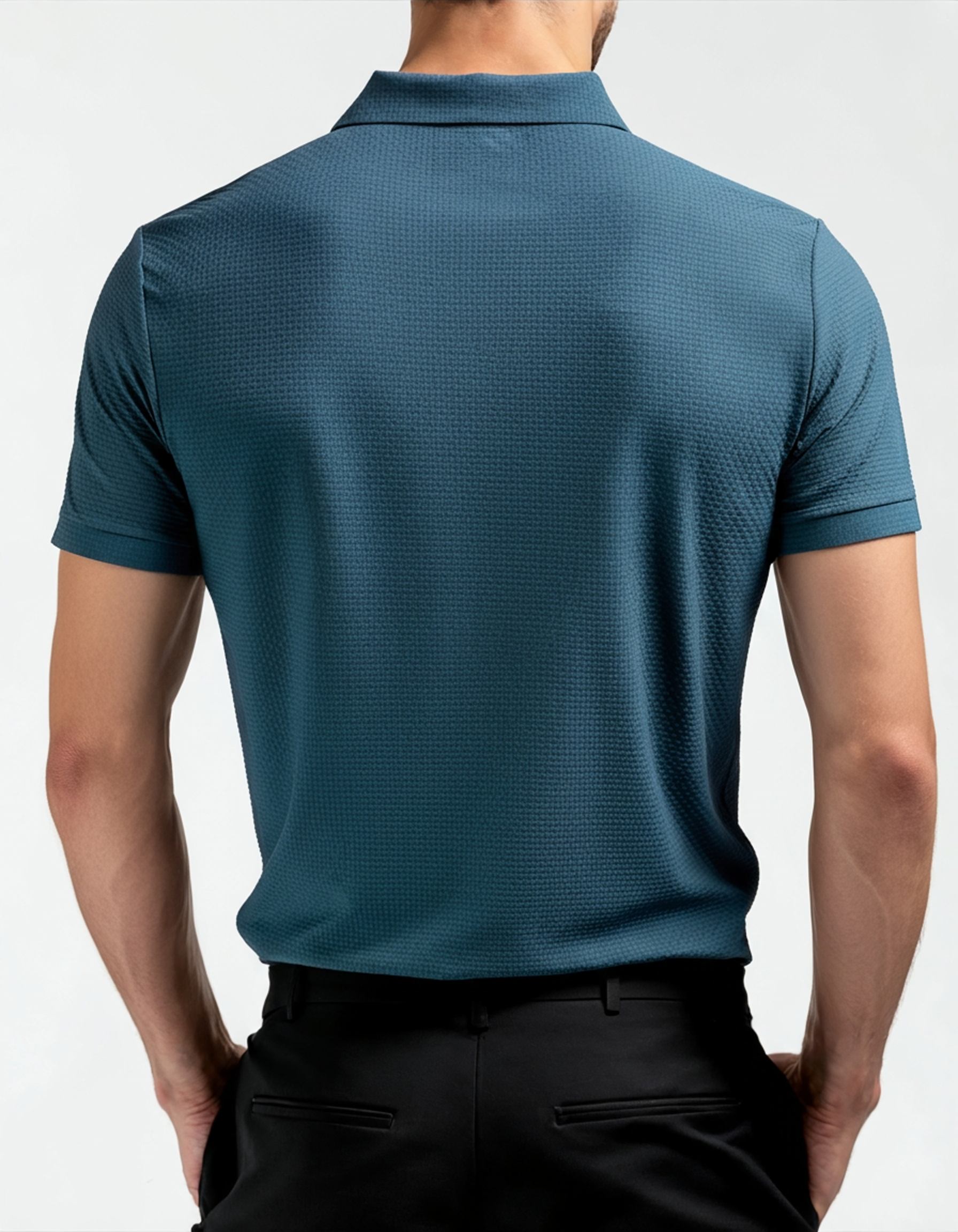 Polo luxueux avec col chemise